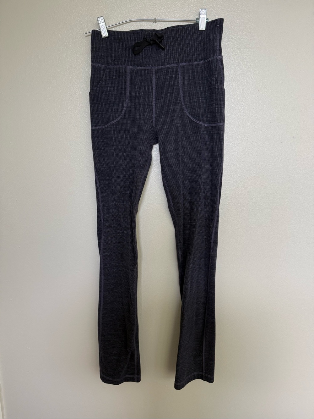 lululemon athletica Dark Gray Drawstring Waist Leggings